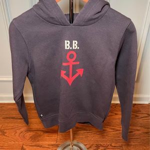 size small boys Brooks Brothers anchor hoodie